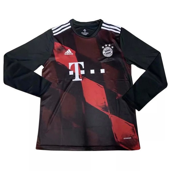 Camiseta Bayern Munich 3ª Kit ML 2020 2021 Rojo
